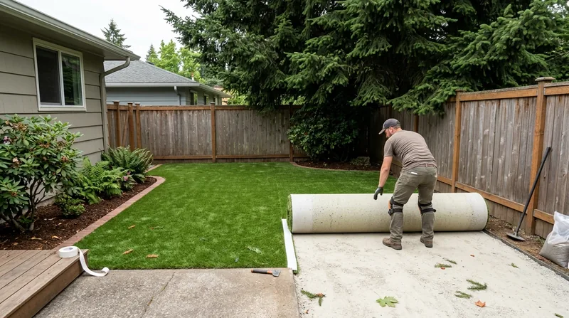 Residential Artificial Grass Installation Portland