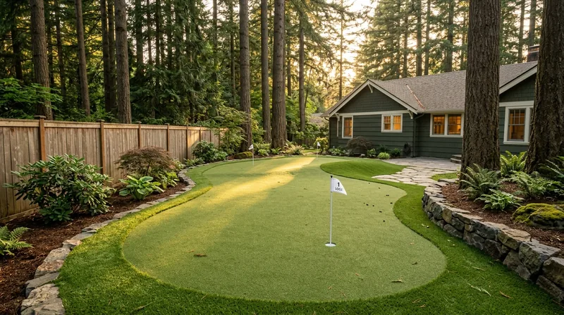 Putting Green Installation Portland