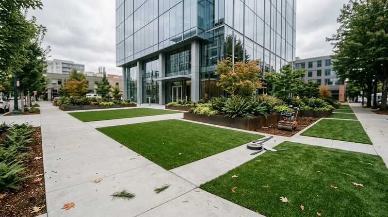 Commercial Artificial Grass Installation Portland